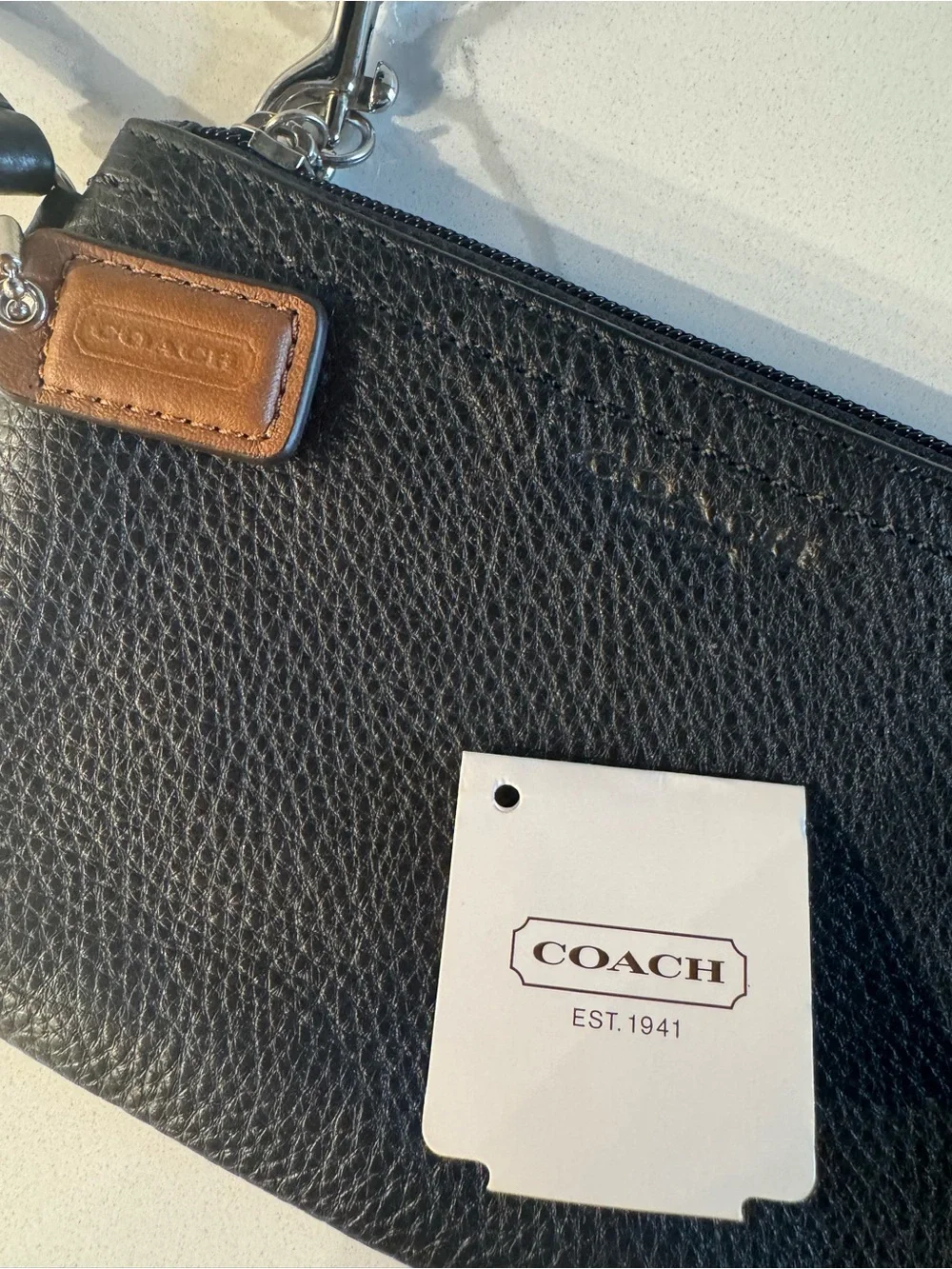 Coach compact wristlet